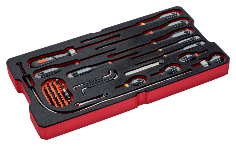 Bahco (FF2B14) FF2B14 para mala 4750RCHDW01, 48 peças