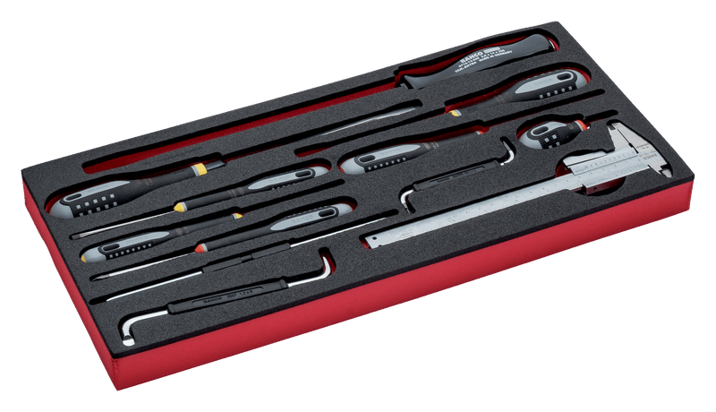 Bahco (FF3A02) Espuma FF3A02 para cajas 1483K y 1483KHD, 13 piezas