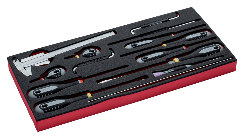 Bahco (FF3A06) Espuma FF3A06 para cajas 1483K y 1483KHD, 15 piezas