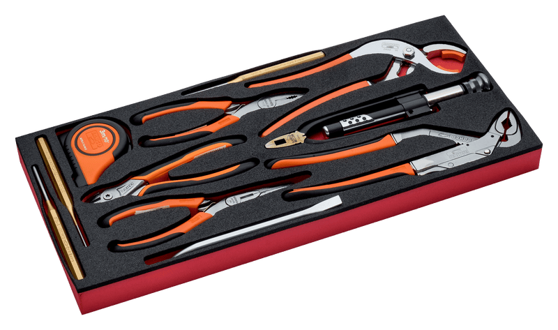 Bahco (FF3A07) Espuma FF3A07 para cajas 1483K y 1483KHD, 11 piezas