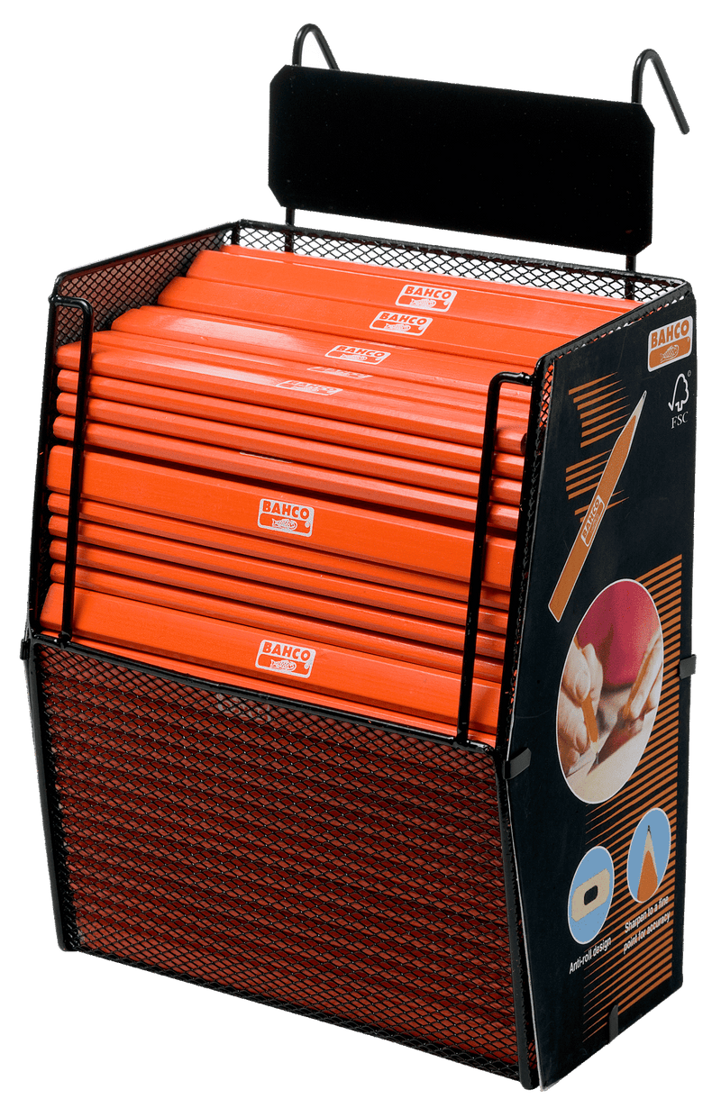 Bahco (PENCIL-200-DISP) Exposição de 200 lápis P-HB