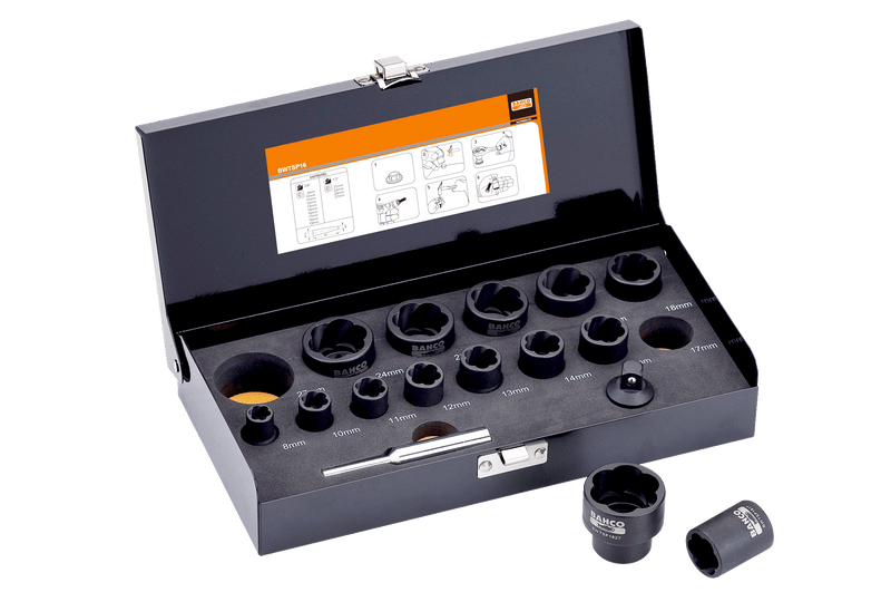 Chaves de caixa de roda Bahco (BWTSP16)