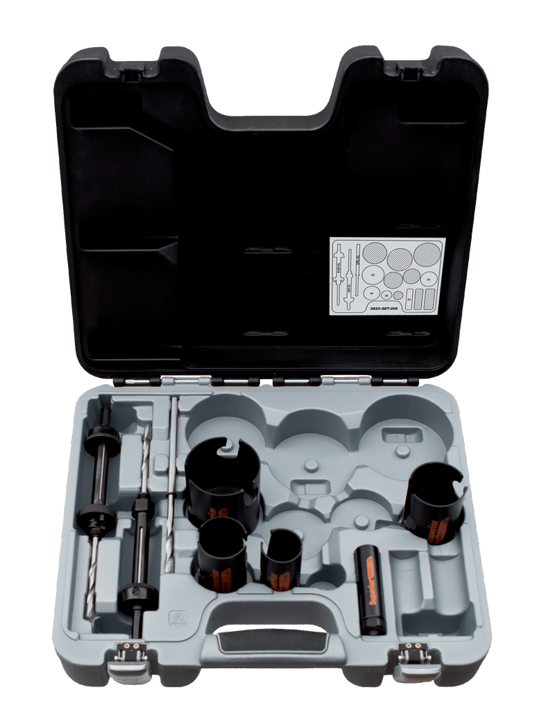 Conjunto de serras copo Bahco (3833-SET-205) Superior™ - 9 peças