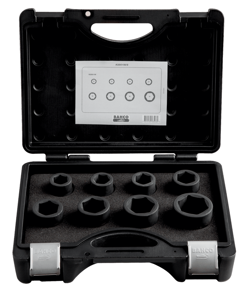 Conjunto de chaves Bahco (K8901Z/8) de 3/4' polegadas