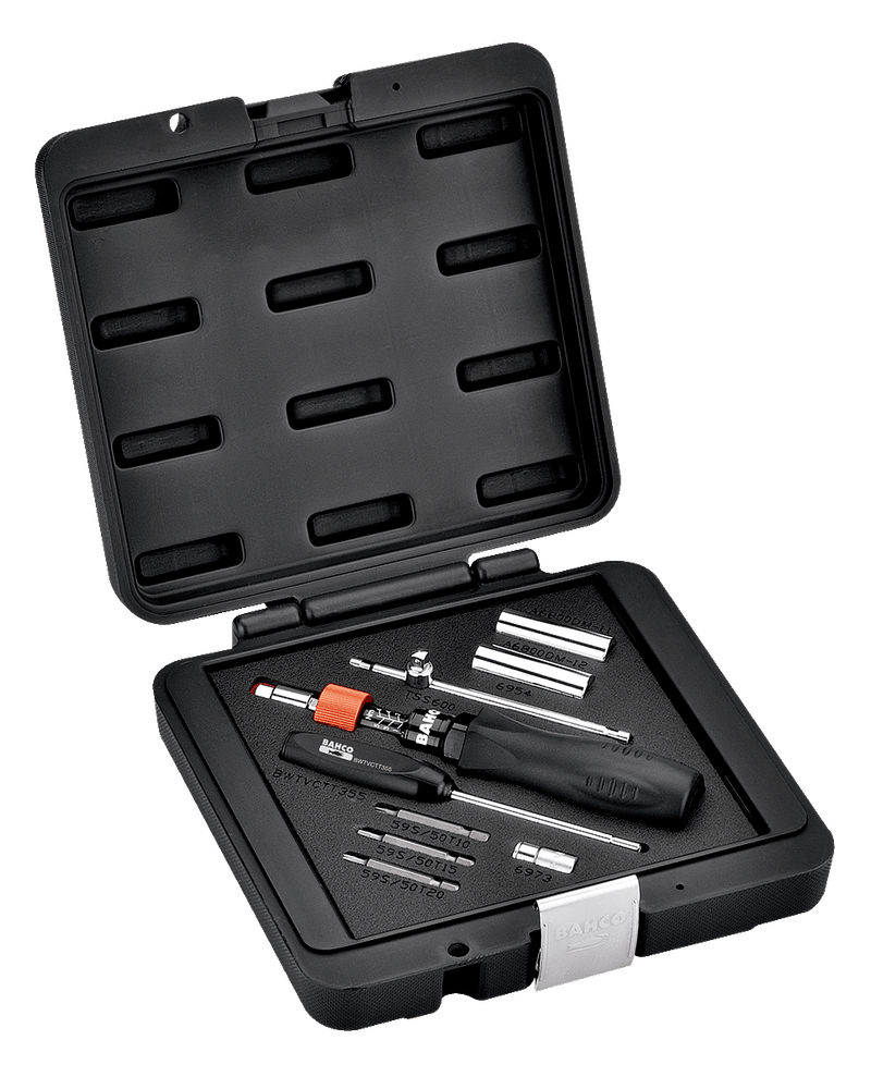 Bahco (BWTPMSS9) Kit de ferramentas manuais para sistema de monitorização da pressão dos pneus