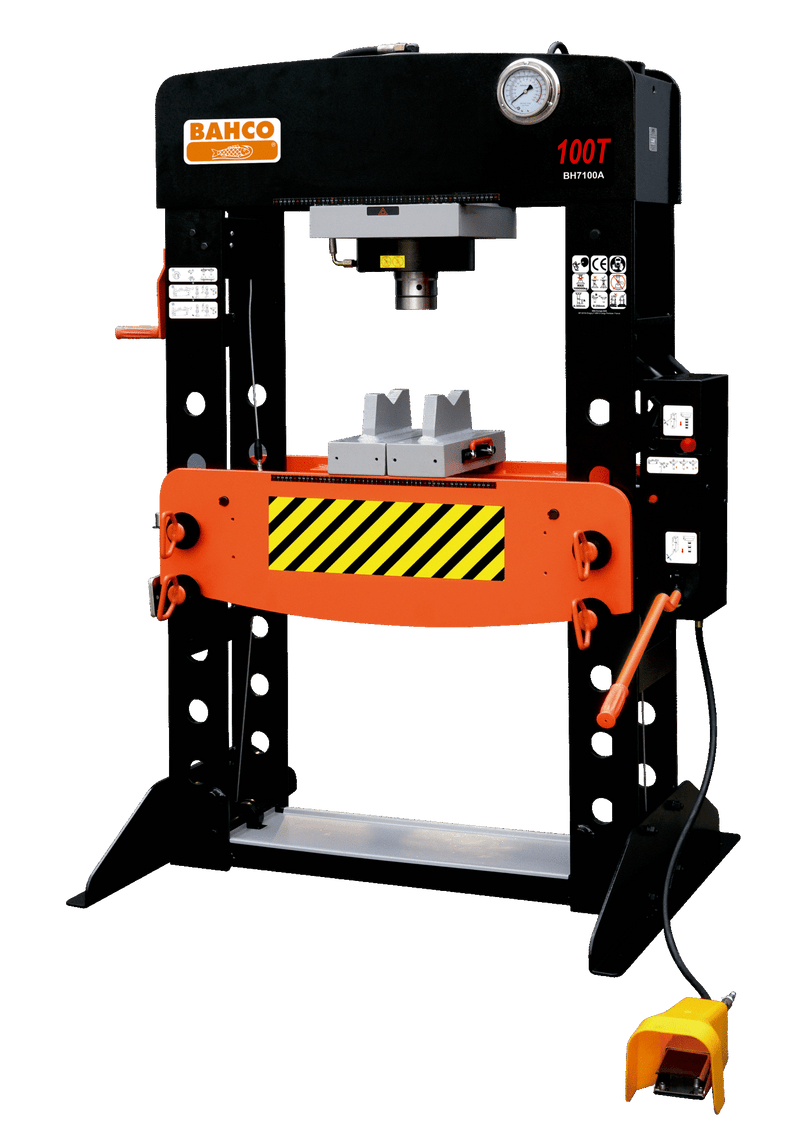 Prensa hidráulica/pneumática Bahco (BH7100A) 100 T