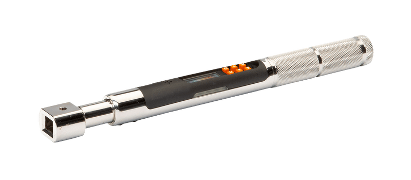 Bahco (TAW930M) Llave dinamométrica electrónica delgada con medición de par y ángulo y cabezal rectangular intercambiable
