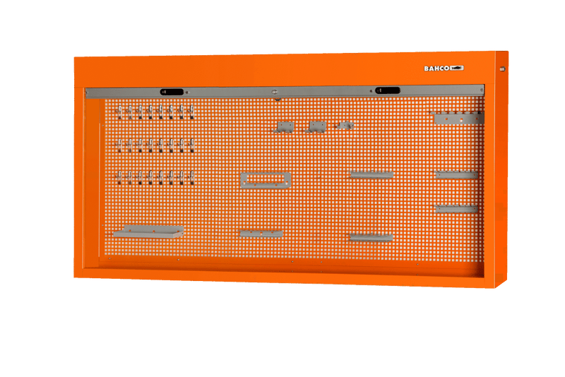 Bahco (1495CS18HK) Armário de parede ou de bancada com porta e ganchos