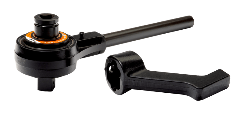 Multiplicador de binário manual Bahco (9505-TM) com braços de reação angulares e retos