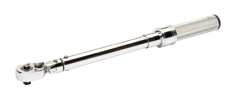 Bahco (7456-80LB) Chave de torque mecânica ajustável com roquete, escala marcada e cabeça de roquete flexível