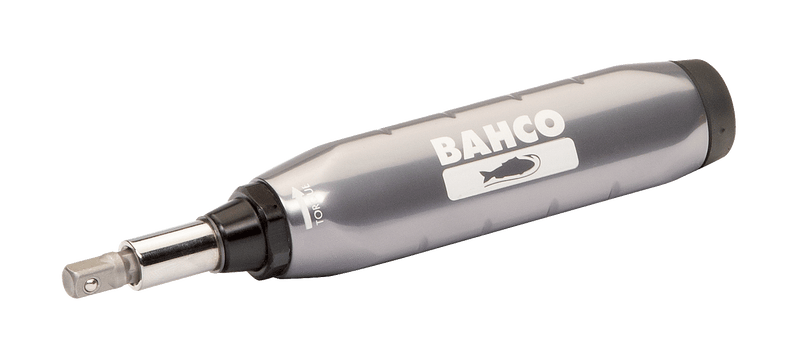 Bahco (6873N-6880N) Chave de fendas de torque pré-ajustável com suporte de broca sextavada de 1/4" - 45-450 cNm