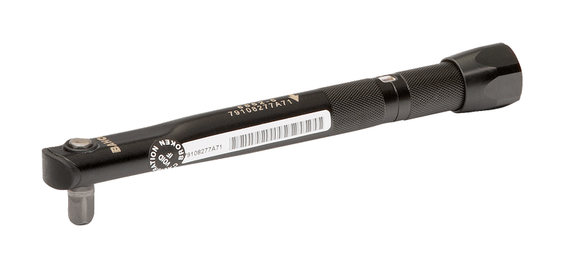 Bahco (6852P-5) Mini chave dinamométrica com pré-ajuste e ponta de chave de fendas fixa