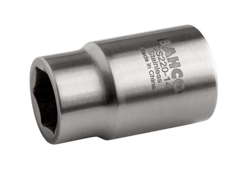 Chaves de caixa sextavadas em aço inoxidável Bahco (SS224) de 3/4"