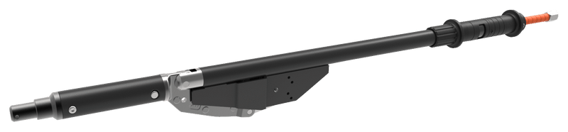 Bahco (76S-600) Chave de roquete mecânica dinamométrica ajustável com escala de janela, mecanismo de flexão e cabeça tipo espiga intercambiável