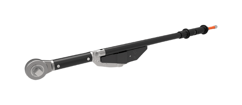 Chave de torque mecânica ajustável Bahco (76R3) com escala de janela, sistema de flexão e cabeça de roquete fixa