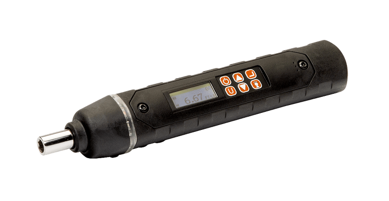 Bahco (TASM14H) Chave de fendas digital de torque e ângulo com memória e USB 0,035-0,700 Nm