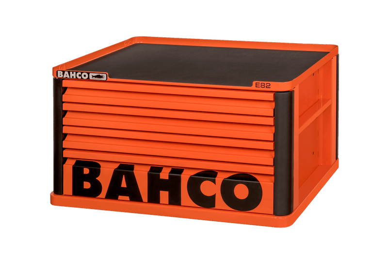 Bahco (1482K4) Cómodas superiores para cubo de arrumação E72 de 26" com 4 gavetas - Vermelho - 693 mm x 510 mm x 396 mm