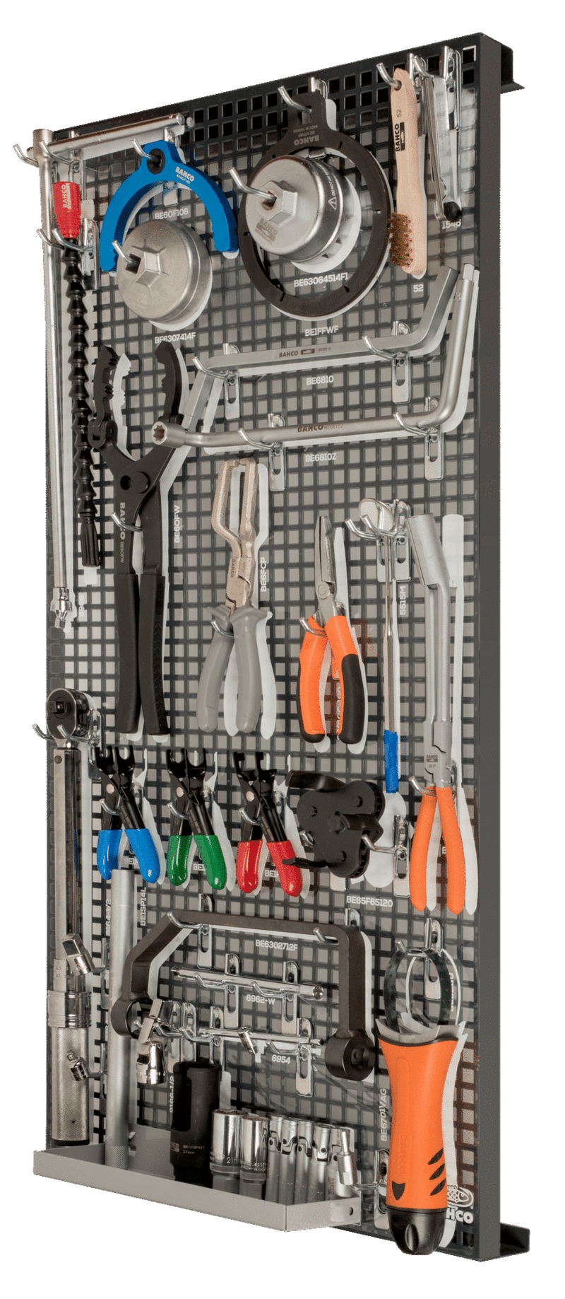 Kit de ferramentas para reparação automóvel Bahco (1495TP-AUTO-M3) - Painel - 34 peças