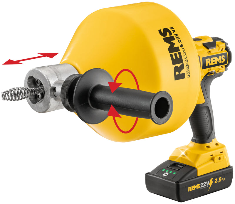 REMS (170025 R220) Mini-Cobra S 22V Ve Set en caja