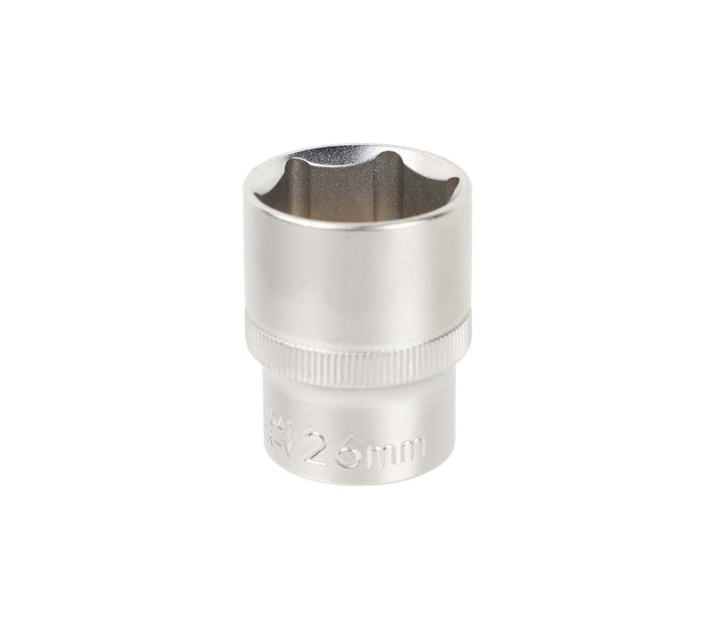 JBM (17041) 1/2" Hex Socket, 6 Pt., 26mm