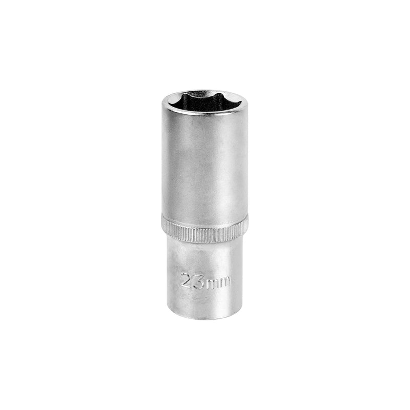 JBM (17051) Flank Deep Socket 1/2", 6 Pt.23mm