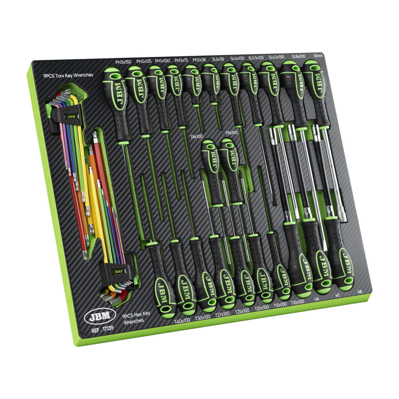 Módulo de chave de fendas e chave sextavada JBM (17139)