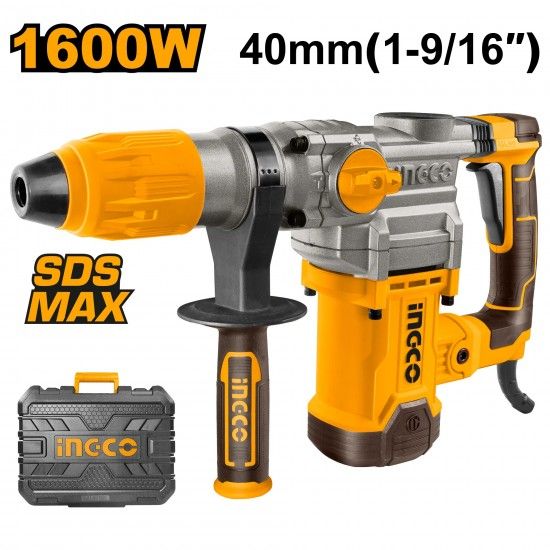 Berbequim de impacto rotativo SDS-Max INGCO (RH1600388) 1600W