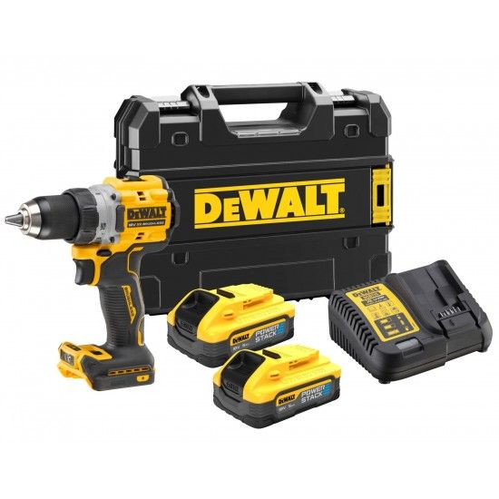 Dewalt (DCD800H2T-QW) 18V XR® Brushless Drill Driver - 2 x POWERSTACK 5Ah