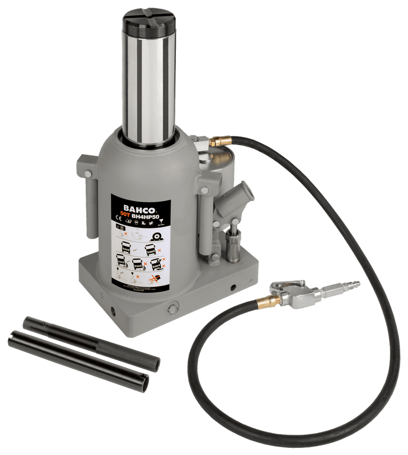 Macaco hidráulico Bahco (BH4HP50) com garrafa soldada 50T
