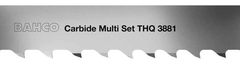 Bahco (3881-80-1.6-THQ-2/3) 3881 Carboneto Multi Chip