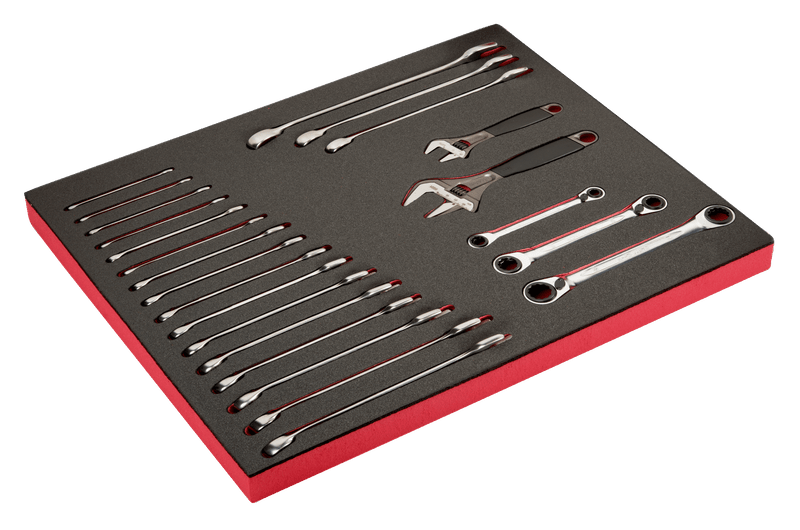 Bahco (FF1A112) Chaves e chaves ajustáveis, 22 peças