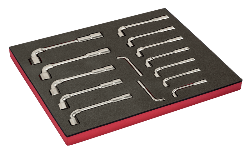 Bahco (FF1A170) 3/3 Fit&Go Foam Insert Double Head Socket Wrench Set - 14 Pieces