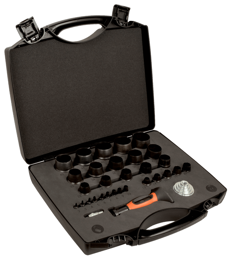 Bahco (400.002.050) Conjunto de 2 furadores de 50 mm