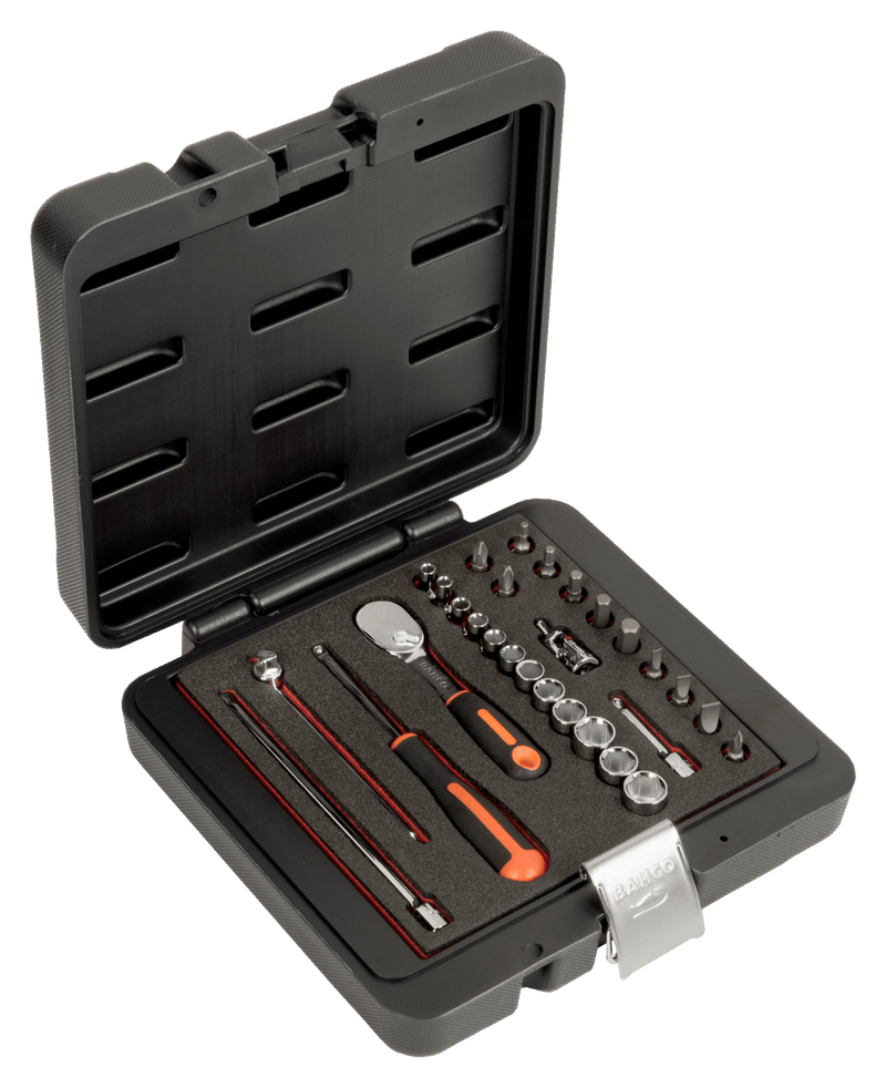 Conjunto de chaves de caixa Bahco (6715GJ), 29 peças