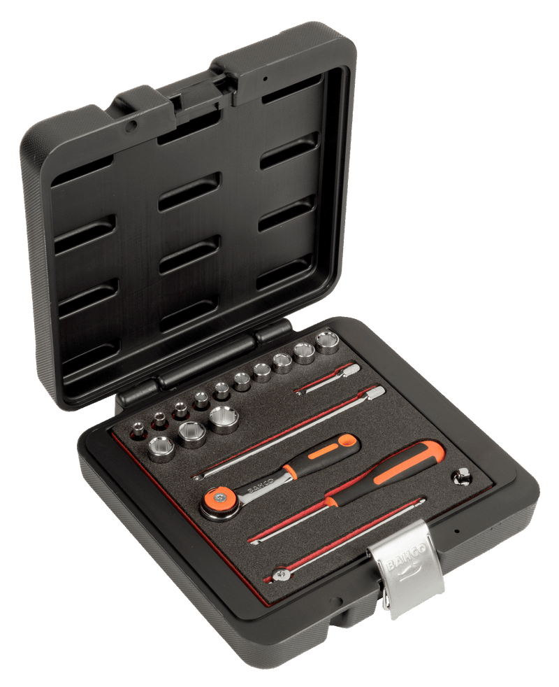 Juego de llaves de tubo Bahco (6719MHR) de 1/4"