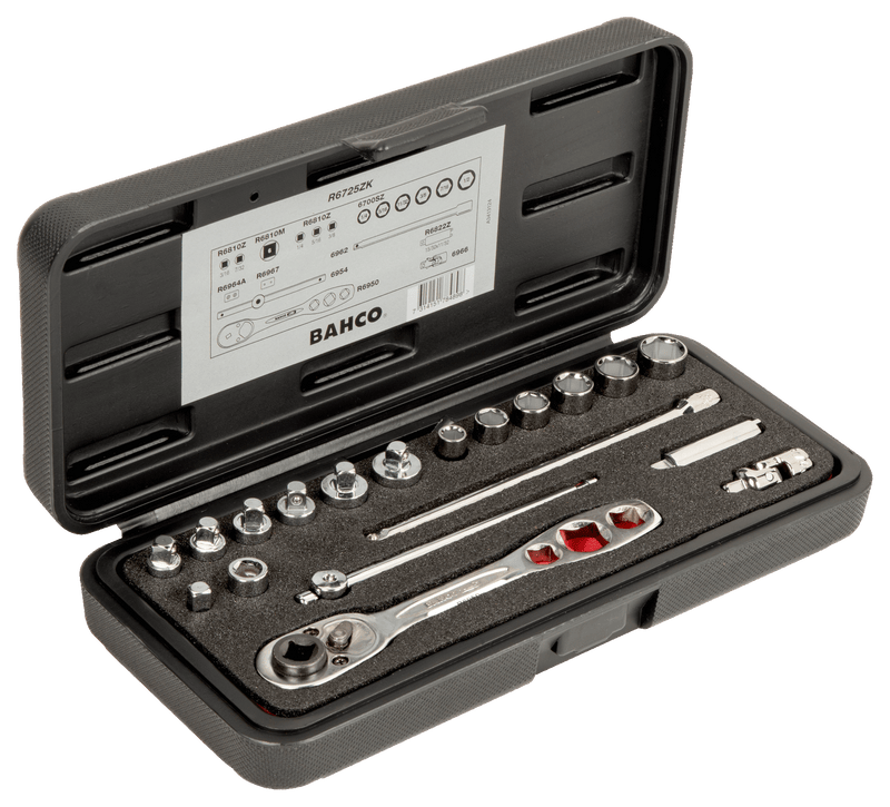 Bahco (R6725ZK) Kit de herramientas de refrigeración