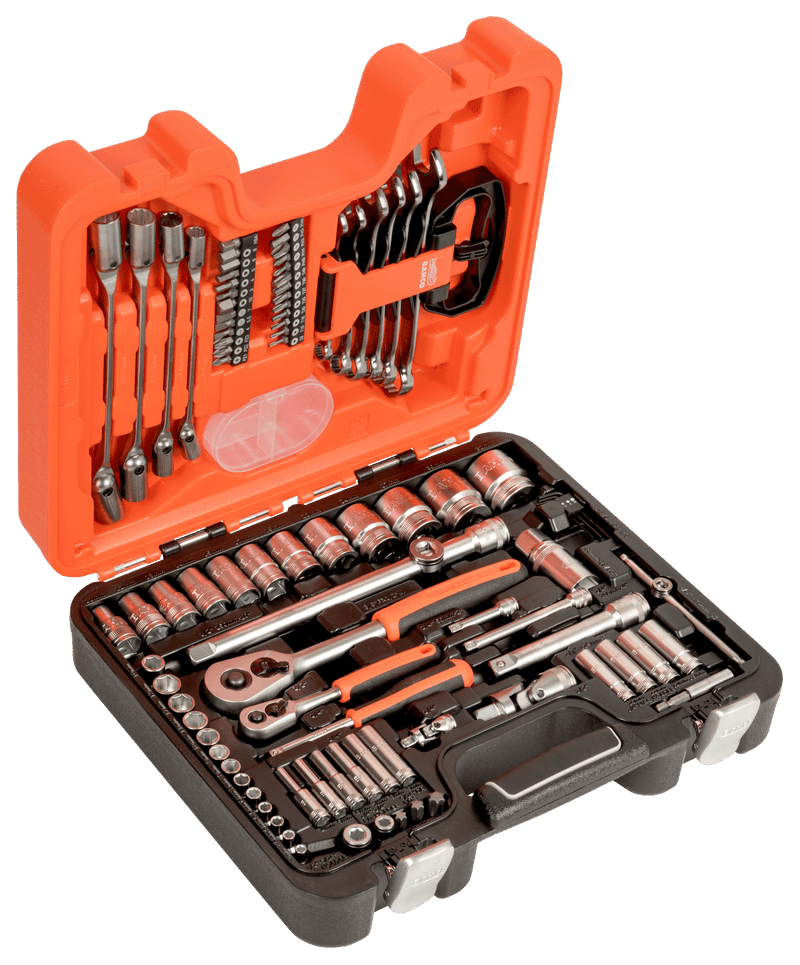 Bahco (S910) 1/4", 1/2" socket wrench set
