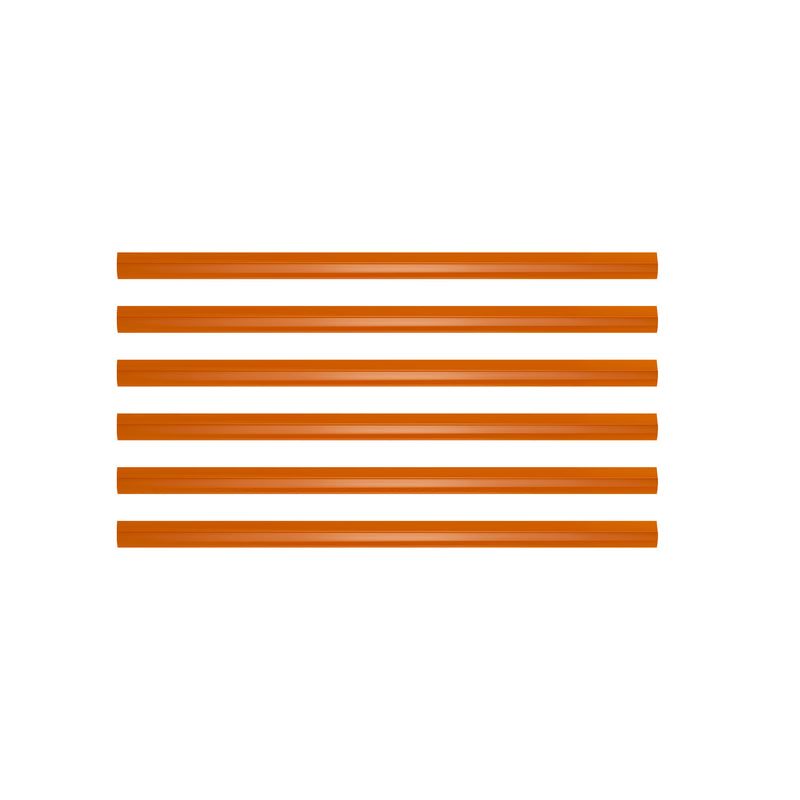 Conjunto de puxadores para armário JBM (17812) (Ref. 16628) - Laranja