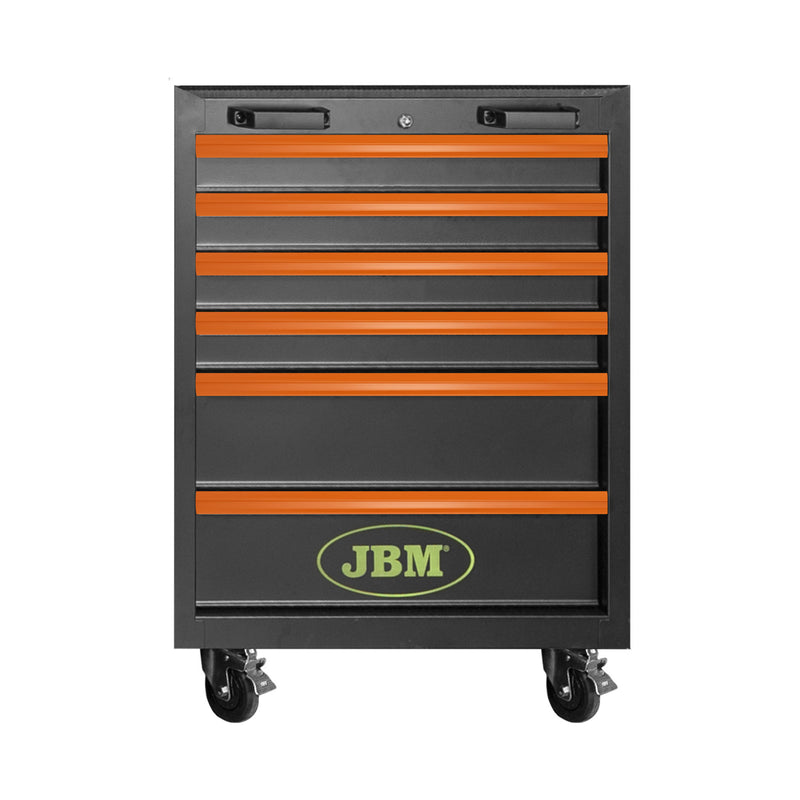 Conjunto de puxadores para armário JBM (17812) (Ref. 16628) - Laranja