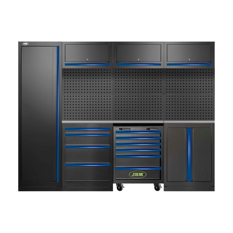 Conjunto de puxadores JBM (17850) para a Série 446 - Azul