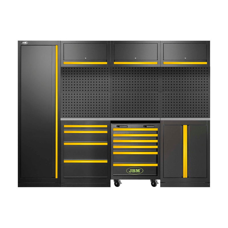 Conjunto de puxadores JBM (17851) para a Série 446 - Amarelo