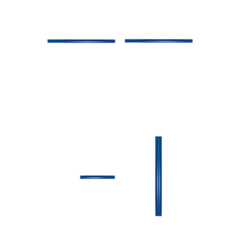 JBM (17856) Handle Set For Series 527 - Blue