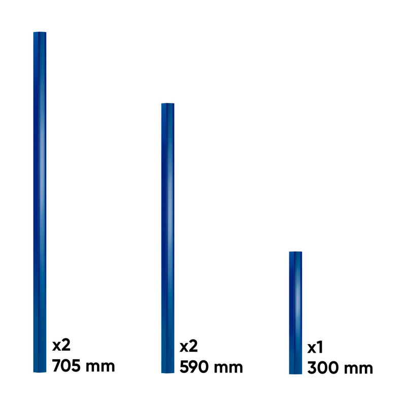 JBM (17856) Handle Set For Series 527 - Blue