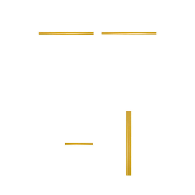 JBM (17859) Handle Set For Series 527 - Gold