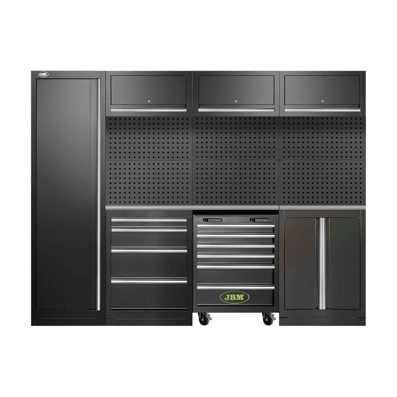 JBM (17955) Conjunto de puxadores para a série 446 - Prateado