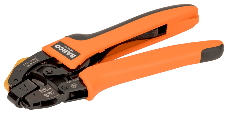 Bahco (CR SA T01) Self-adjusting crimping pliers - Trapezoidal profile 0.14-10.0 mm²/AWG 26-8