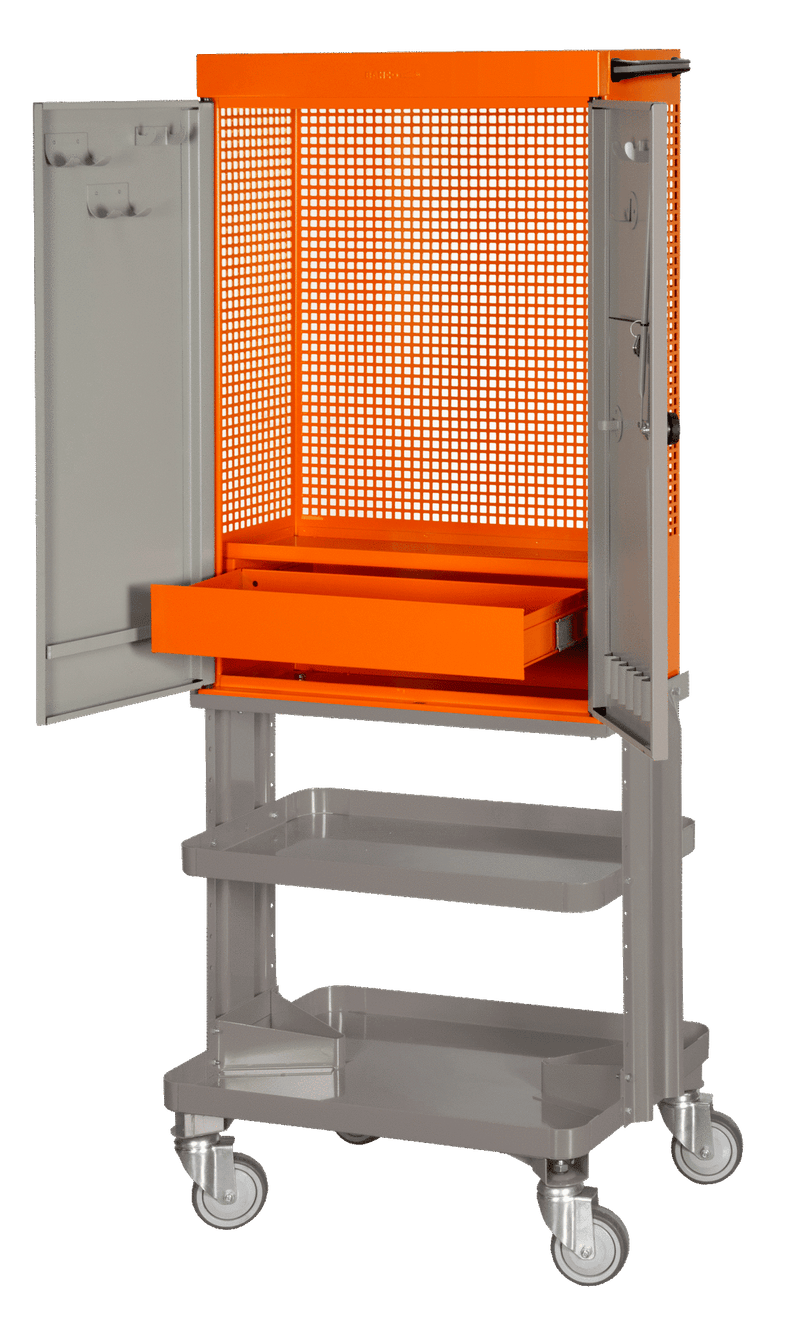 Armário Bahco (1495CD60W) de 2 portas com rodas