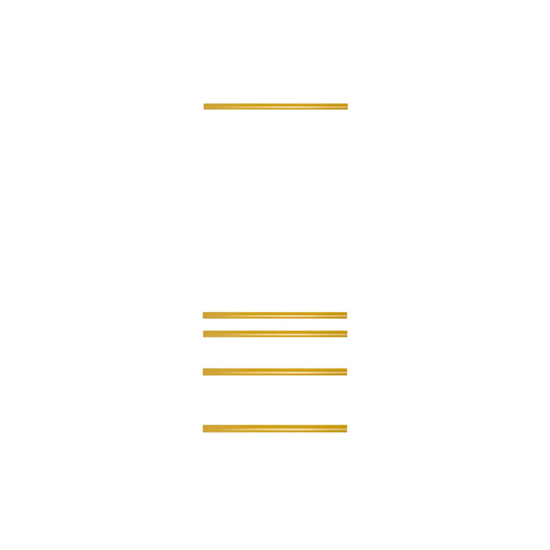 JBM (18009) Handle Set For Series 526 - Gold