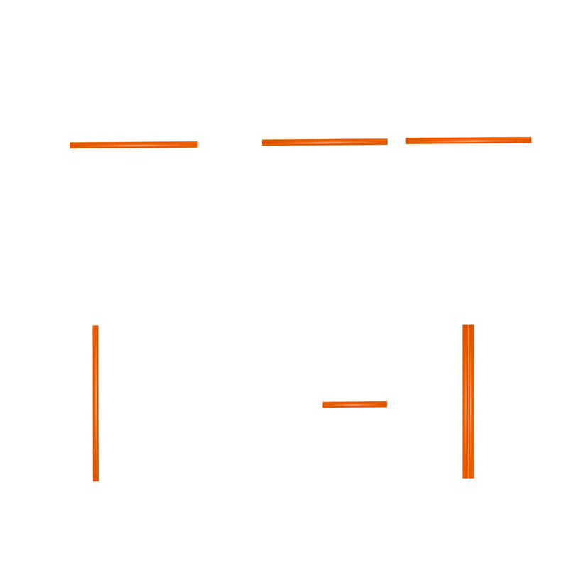 JBM (18014) Handle Set For Series 518 - Orange