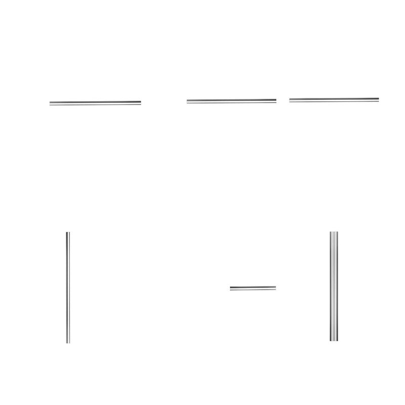 JBM (18018) Handle Set For Series 518 - Silver